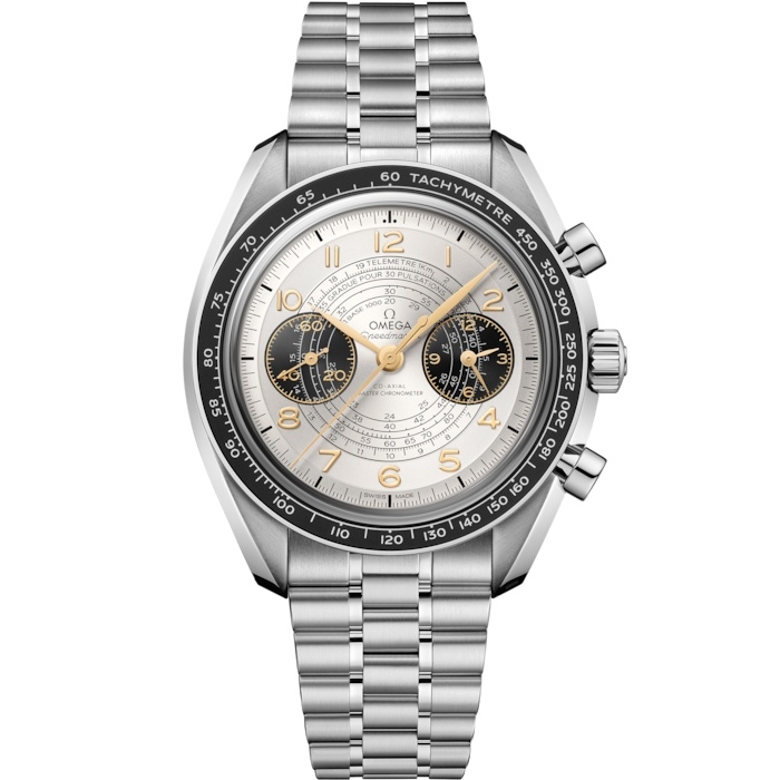 Omega Speedmaster Chronoscope Master Chronometer Juegos Olimpicos Paris 2024 522.30.43.51.02.001 Acero Inoxidable Plata Pulsera