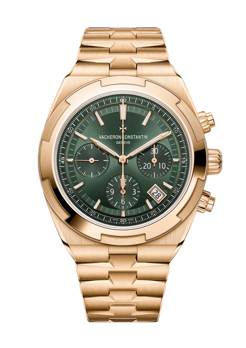 Vacheron Constantin Overseas Chronografo 5520V/210R-B966 Oro Rosa Verde