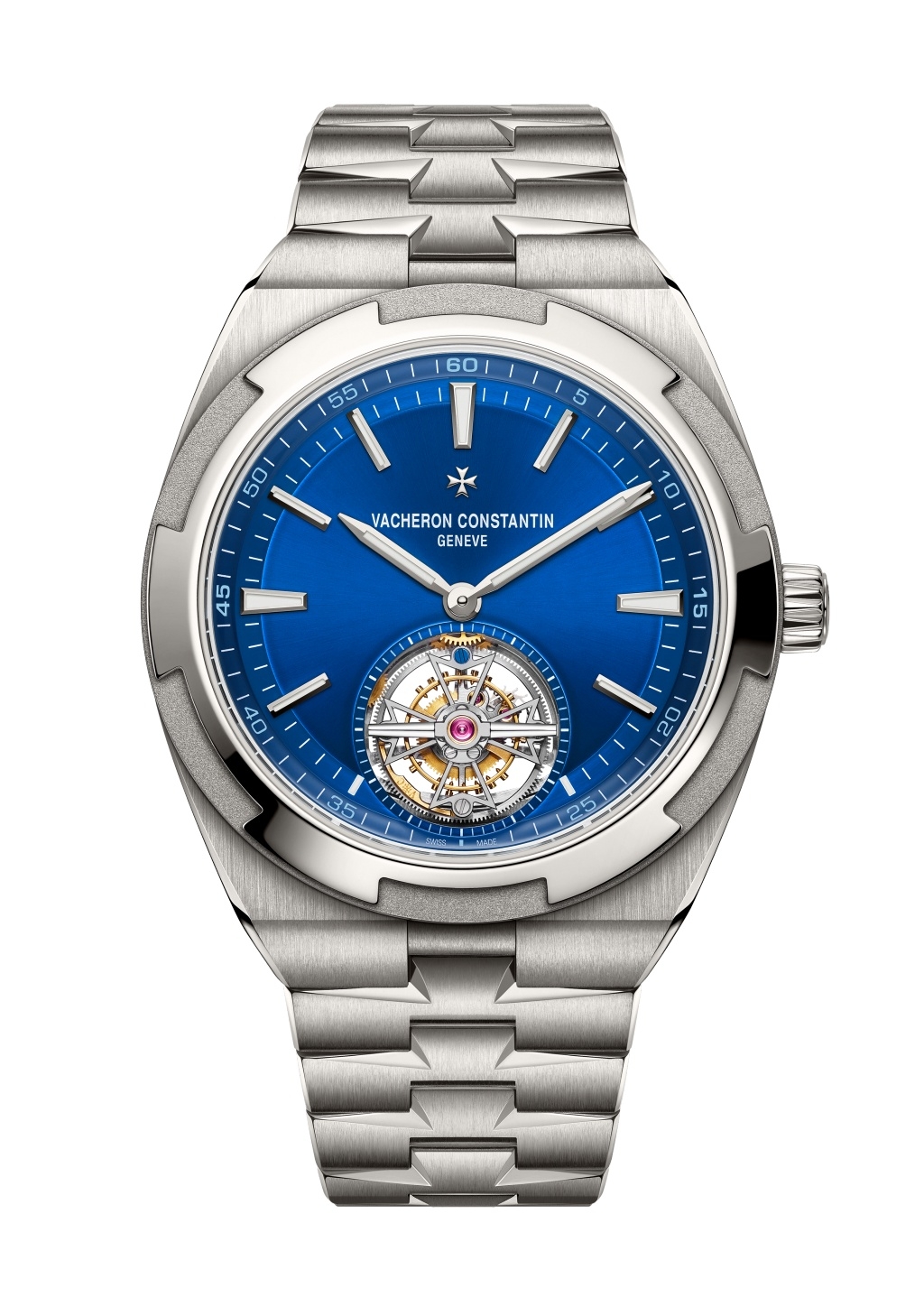 Vacheron Constantin Overseas Tourbillon 6000V/210T-H032 Titanio Azul