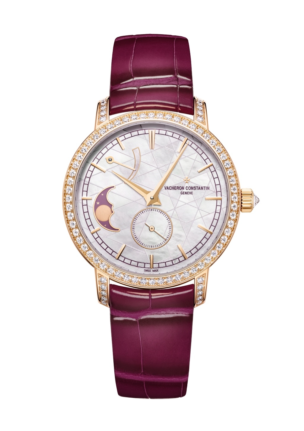 Vacheron Constantin Traditionnelle Fase Lunar y Reserva de Potencia 83570/000R-H060 Oro Rosa 270.? Aniversario