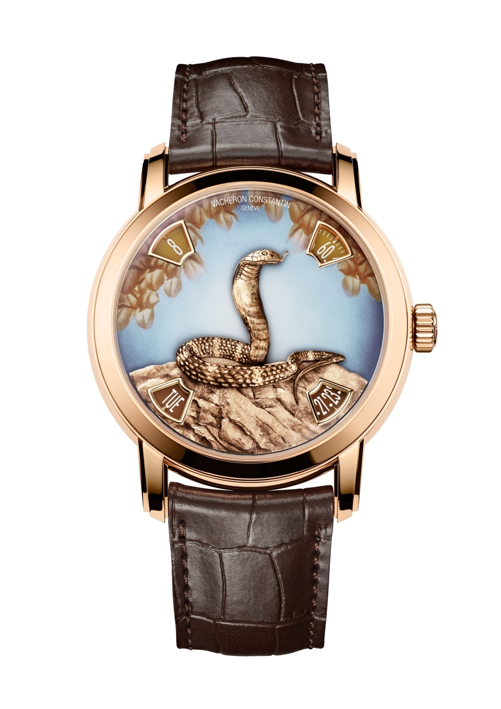 Vacheron Constantin Metiers d'Art 86073/000R-H034 The Legend of Zodiaco Chino ano de la Serpiente Oro Rosa