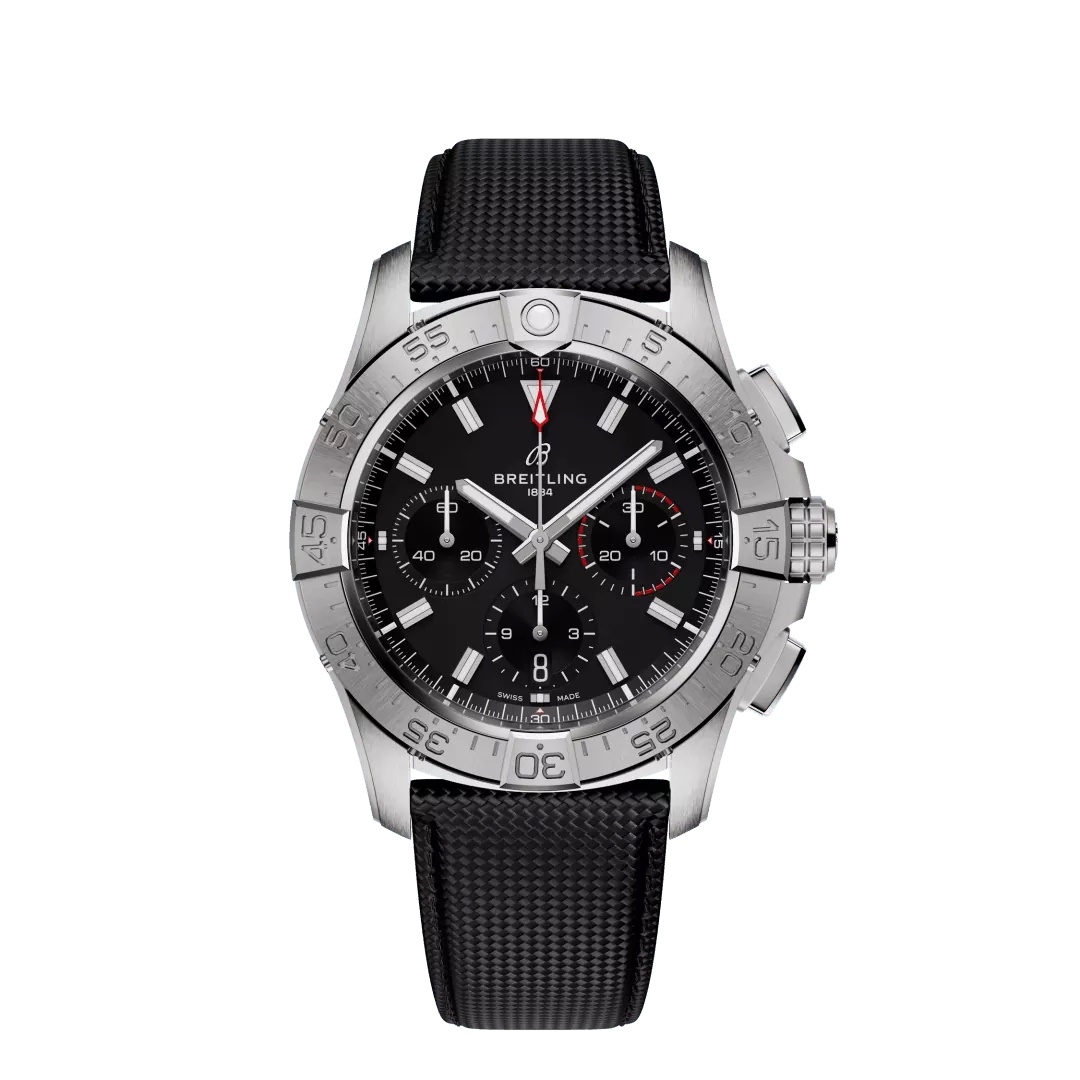 Breitling Avenger B01 Chronografo 42 AB0146101B1X1 Acero Inoxidable Negro Correa