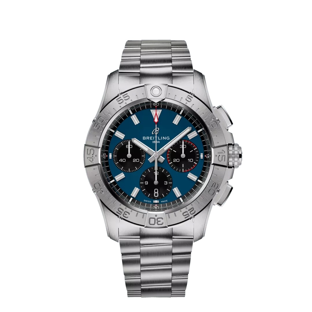 Breitling Avenger B01 Chronografo 42 AB0146101C1A1 Acero Inoxidable Azul Pulsera