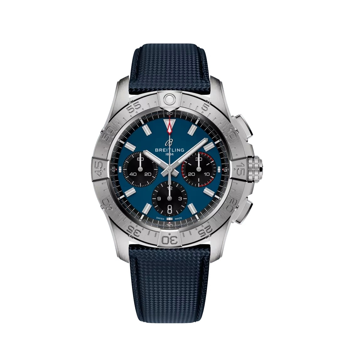 Breitling Avenger B01 Chronografo 42 AB0146101C1X1 Acero Inoxidable Azul Correa