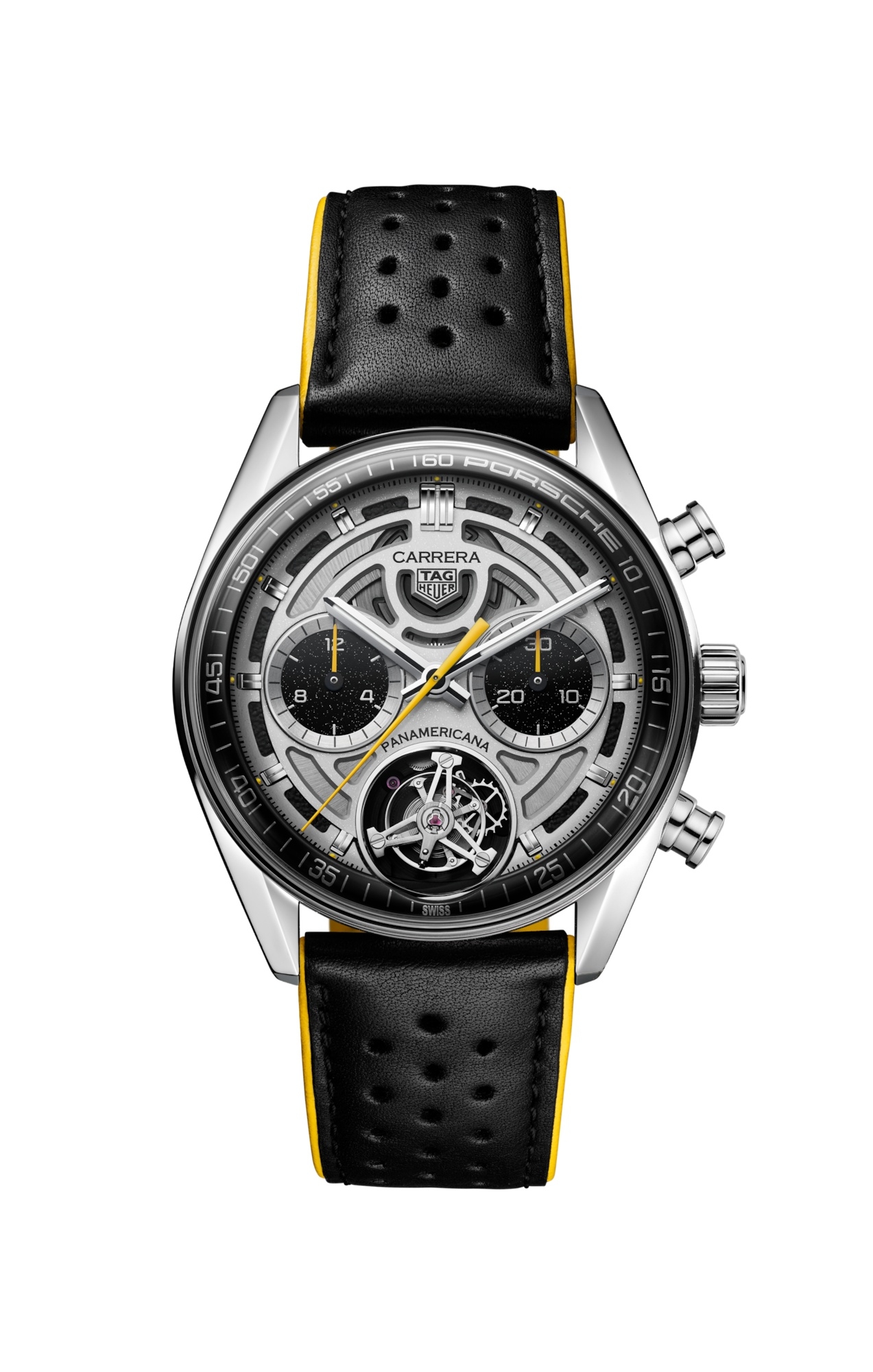TAG Heuer Carrera Chronografo Tourbillon CBS5012.FC6571 x Porsche Panamericana