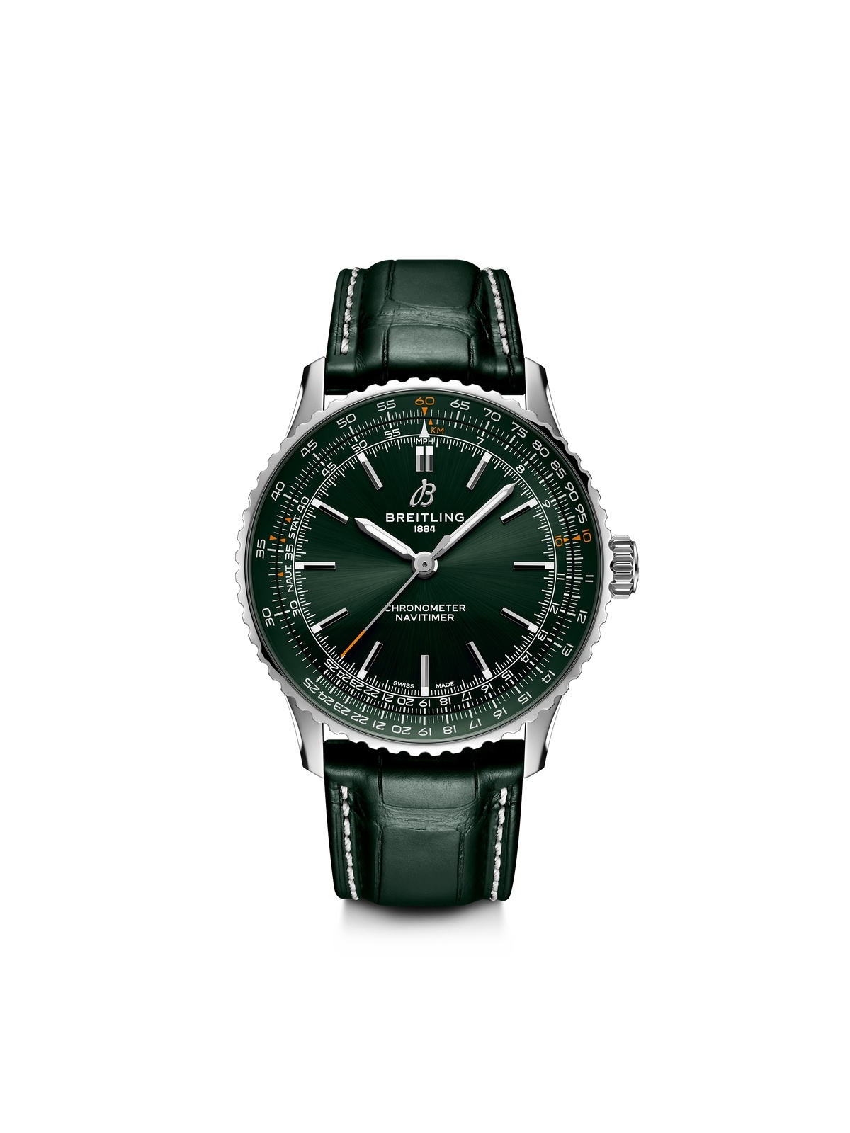 Breitling Navitimer Automatic 41 A173291A1L1P1 Acero Inoxidable Verde