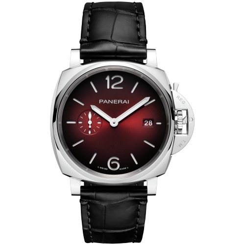 Panerai Luminor Due 42 3 Days Date PAM01424 Acero Inoxidable Bordo