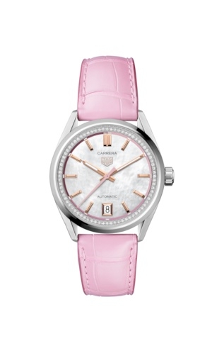 TAG Heuer Carrera Date 36 WBN2315.FC8331 Acero Inoxidable Nacar Diamante