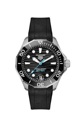 TAG Heuer Aquaracer Professional 300 42 WBP5110.FT6257 Acero Inoxidable Negro Caucho