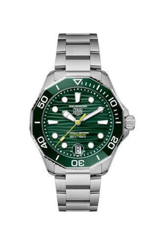 TAG Heuer Aquaracer Professional 300 42 WBP5116.BA0013 Acero Inoxidable Verde