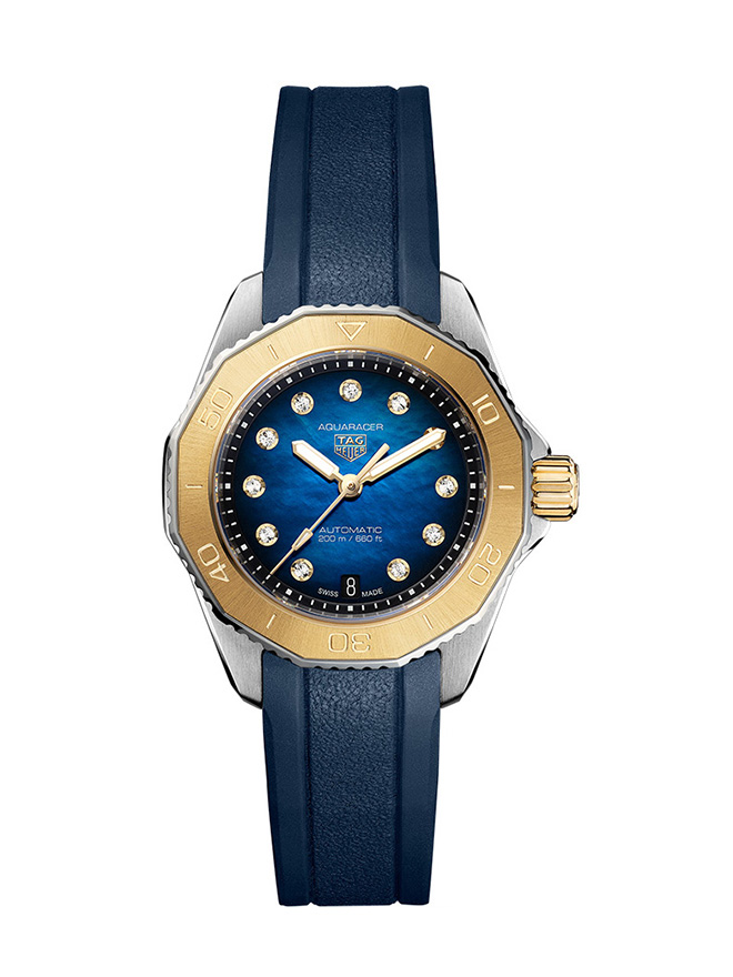 Reloj TAG Heuer Aquaracer Professional 200 30 mm para mujer azul WBP2450.FT6215