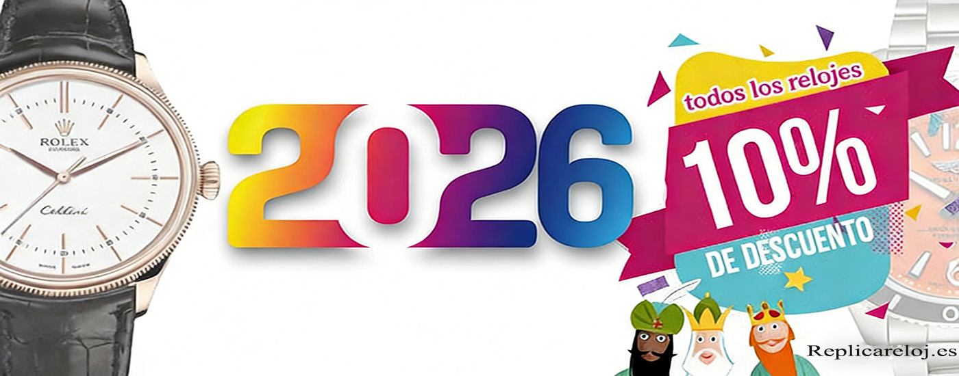 réplica relojes Promoción del 10% de descuento 2026