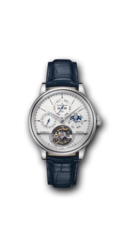 Jaeger-LeCoultre Master Grande Tourbillon Tradicion CYLINDRIQUE a Quantieme Perpetuel Jubileo ref. 5046520