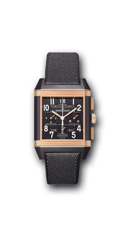 Jaeger-LeCoultre Reverso Squadra Cronografo GMTbierto de Palermo Ref.7012471